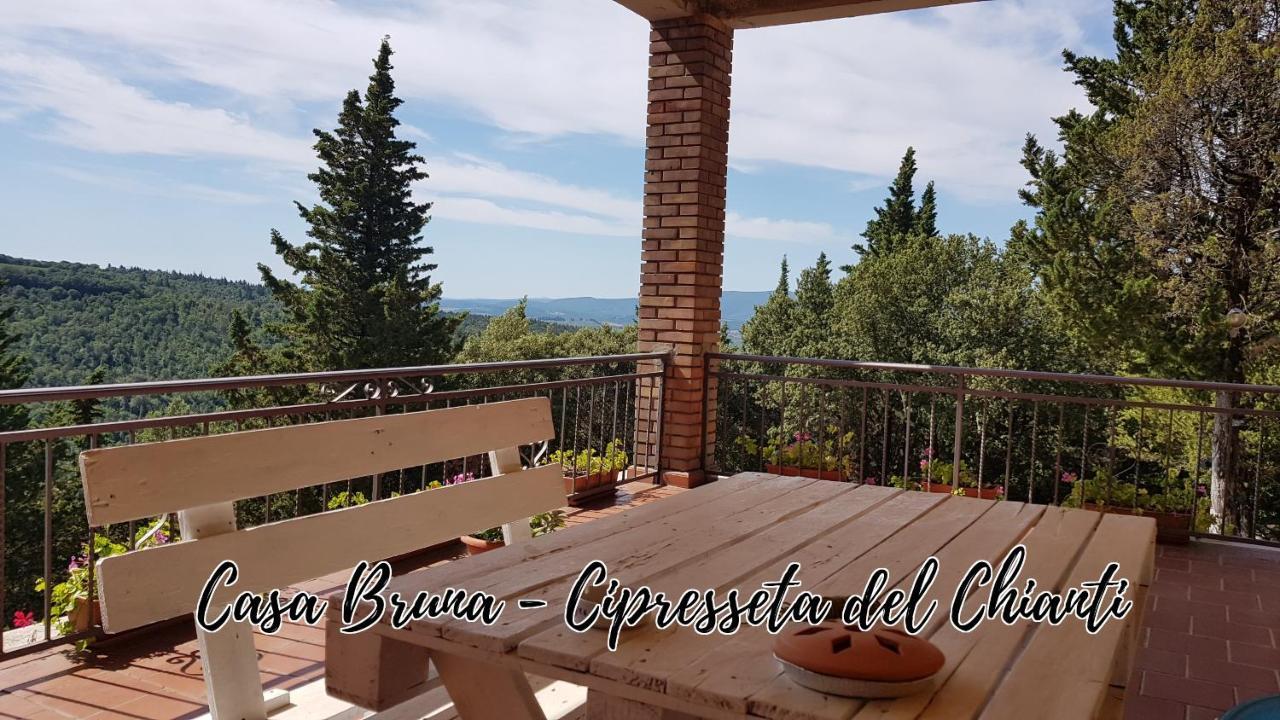 Casa Bruna - Cipresseta Del Chianti คาสเตลลินาอินเคียนติ ภายนอก รูปภาพ